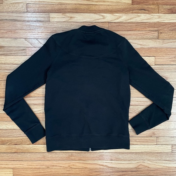 LACOSTE - Black Zip- Up Cardigan - Picture 7 of 11